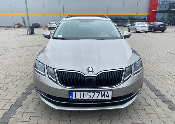 Skoda Octavia cena 62000 przebieg: 177000, rok produkcji 2017 z Lublin małe 407